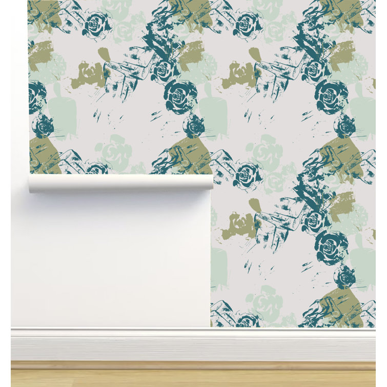 Limitless Walls Ninola Designs Floral Roll Wayfair